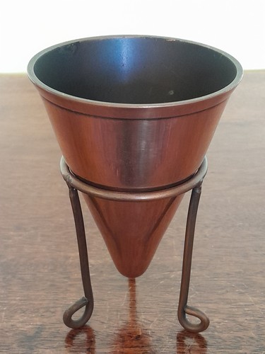 Vintage conical shaped copper - conical,
