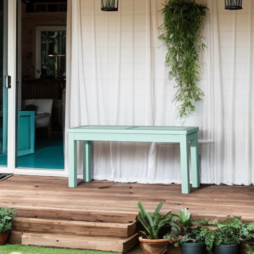 Outdoor wood porch - wood, bench