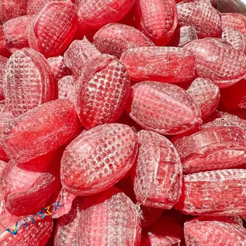 Sherbet strawberry hard boiled - strawberry,