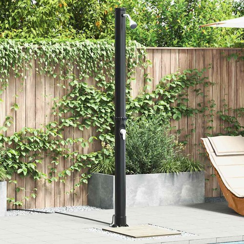 Outdoor solar shower black - solar,