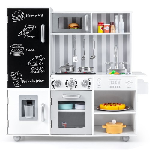 Children pretend toy kitchen - children,