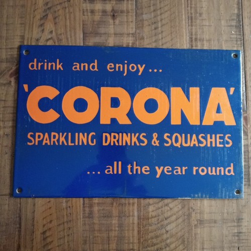 Old enameled corona - old,