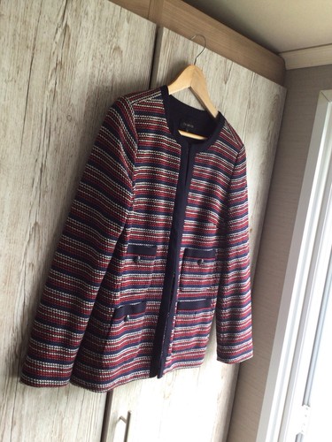 Talbots navy red white - navy,