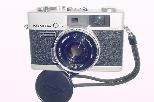 Konica c35 automatic 35mm film - c35,