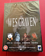 NEW & FACTORY SEALED The Wes Craven Collection 4 Film Box Set DVD Free UK Post