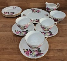 Vtge Crown Royal Bone China