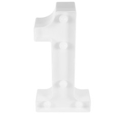  Light up Number 1 LED