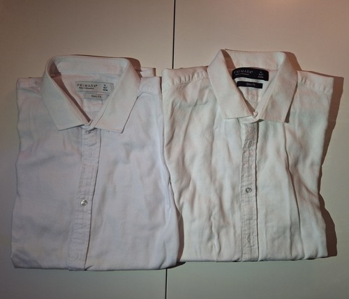 Primark men white shirts - men’s,