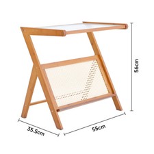 Glass Accent Table Sofa Side