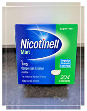 4 x Nicotinell Mint Lozenges -