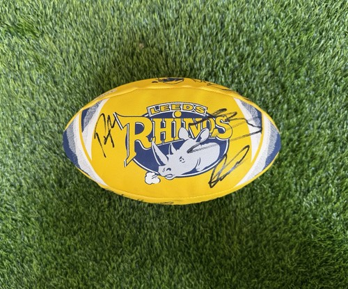 Genuine leeds rhinos signed - genuine,
