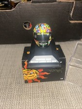 MiniChamps Valentino Rossi MOTO GP Laguna Seca 2010 1/8th Helmet - VGC