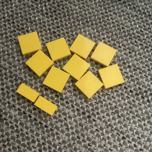 Lego bricks bright yellow - lego,