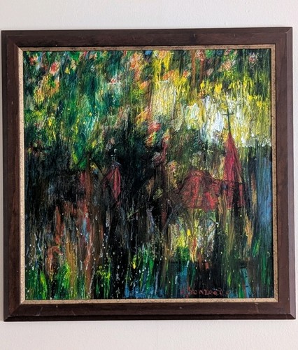 Abstract expressionist church - expressionist,