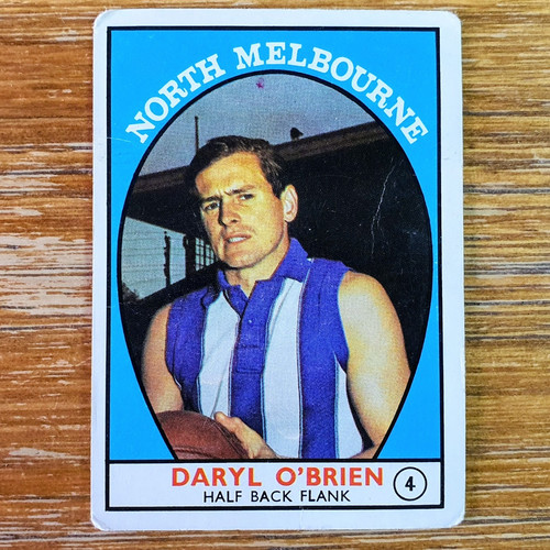 1968a scanlens vfl - 1968a, afl