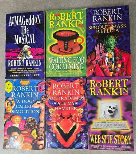 Robert rankin book bundle - book,
