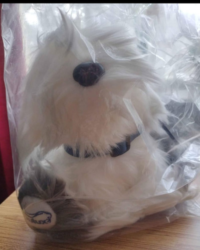 Dulux dog cuddly toy - new, in