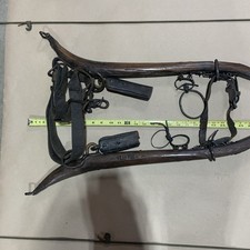 Antique Pair Of Wood & Iron