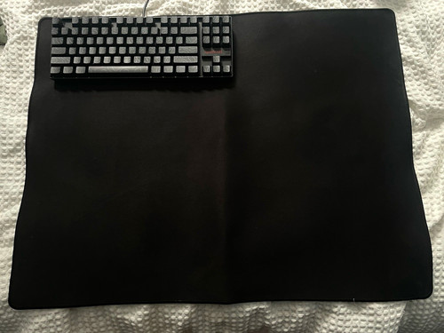 Leather extended desk - desk, pad