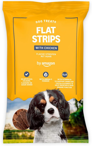 Dog treats flat strips - treats,