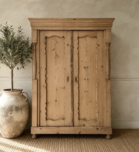 Antique rustic french pine - french,