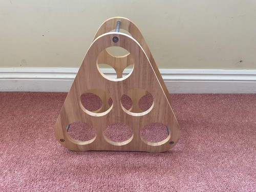 Free standing wooden wine - wooden,