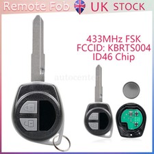 for Suzuki 2 Button Remote Car