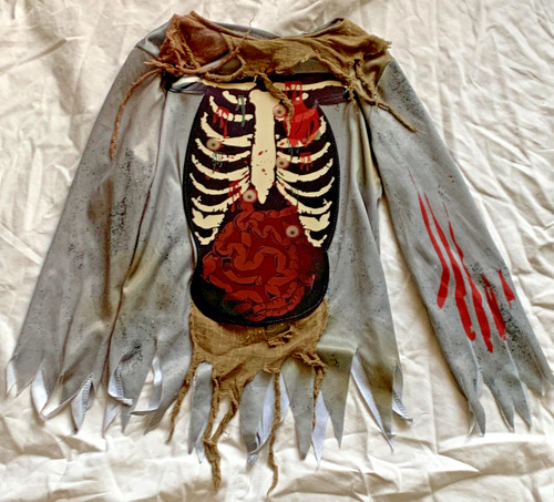 Zombie top only - skeleton, chest