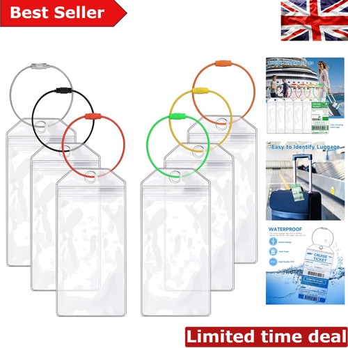Travel ready 6pcs - 6pcs, tags