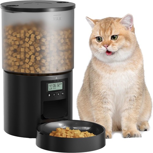 Automatic cat feeder - automatic, food