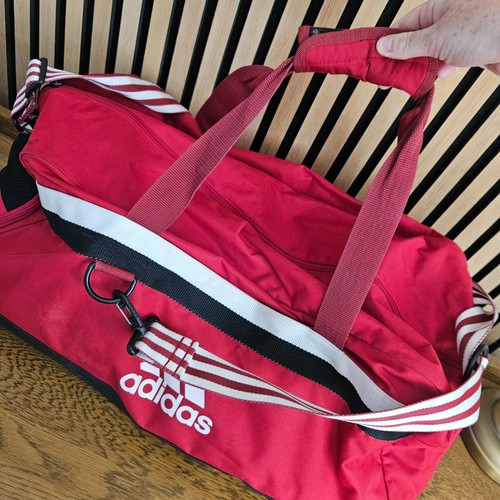Vintage adidas duffle bag red - vintage,
