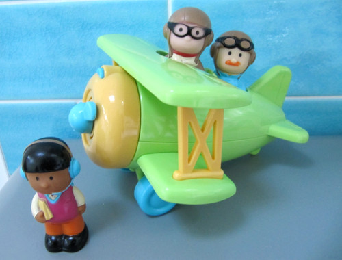 Elc happyland plane 3 - bi-plane,