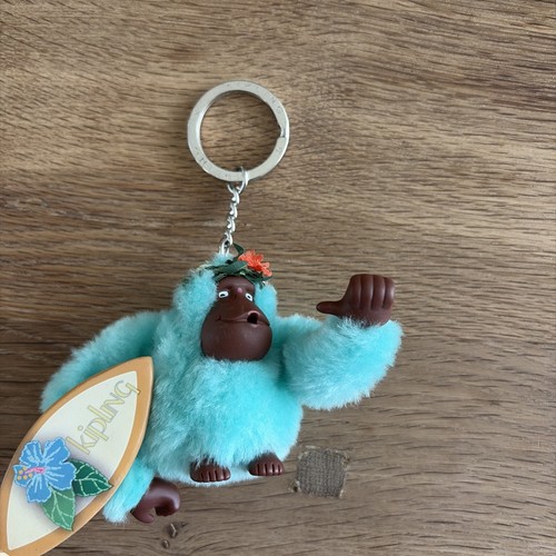 Mint green surfer monkey - 2.5",