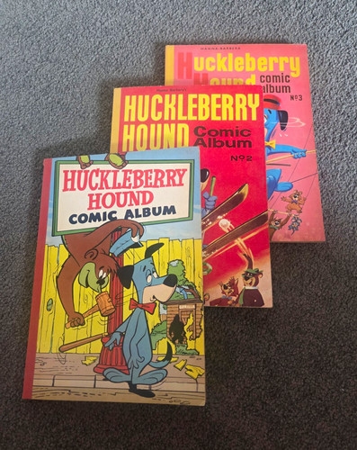 Huckleberry hound comic albums - huckleberry,