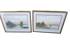 J RUSSELL - PAIR OF ORIGINAL