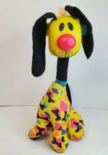 VTG 1995 ERTL Jibber Jabber RARE DOG Puppy Jibba Jabba Shaker Noise Toy ISSUES