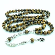 Tiger eye gemstone 99 beads