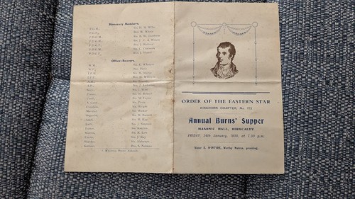 1930 eastern star kinghorn