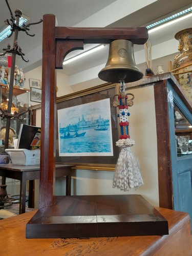 Vintage brass bronze ships - brass,