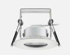 LED Fire Rated Downlight Light Evofire IP65 2700K White 3.8W Ultra Thin Bathroom
