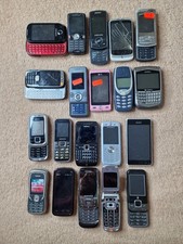 Joblot 20x Vtg Mobile Phone Faulty For Parts Missing Parts Read Description