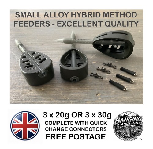 Small hybrid method feeders 3 - feeders,,