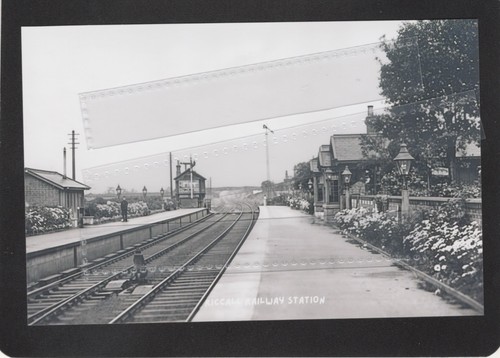 Riccall railway station - riccall,