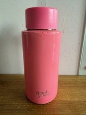 Frank Green Neon Pink Water Bottle 1 Litre