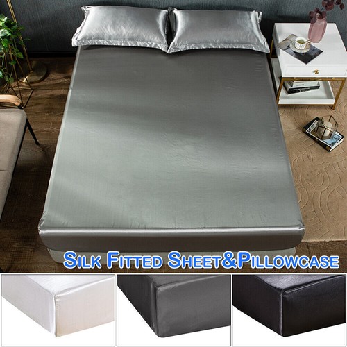 Bed fitted sheet - fitted, single