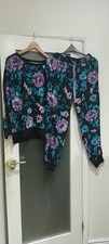 Women Floral Midnight 2 Piece