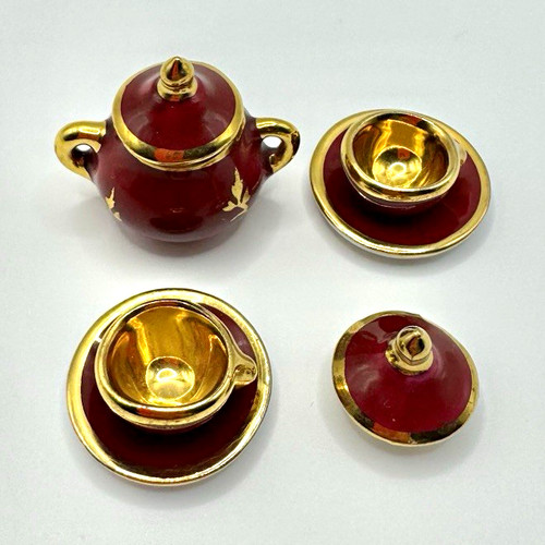 Limoges red gold - red, &