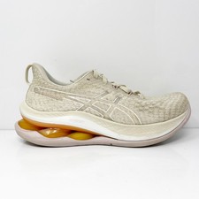 Asics Womens Gel Kinsei Max 1012B512 Beige Running Shoes Sneakers Size 7.5