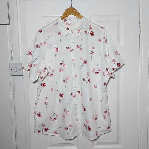 Cotton traders white - , floral