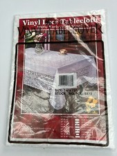 VINYL TABLECLOTH TABLE COVER